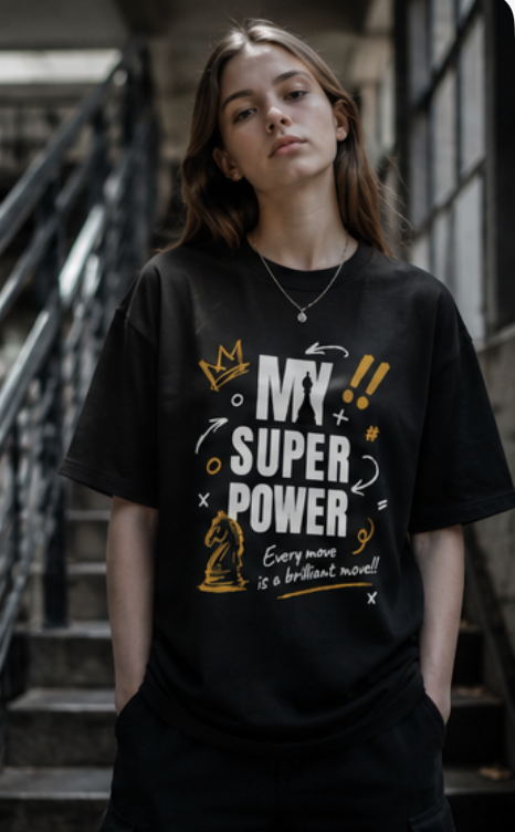 Koszulka LC — My Superpower 1 - obrazek 2