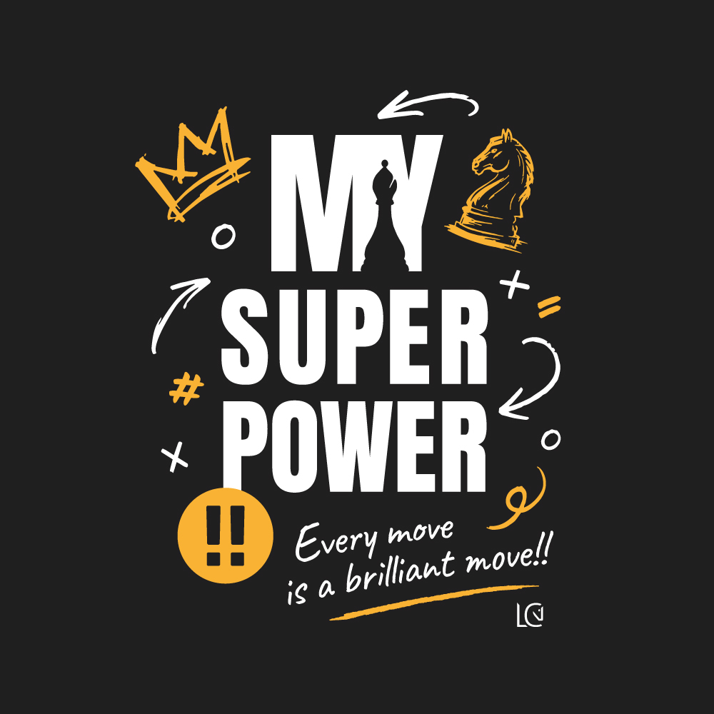Koszulka LeonCHESS — My Superpower 1 - obrazek 3