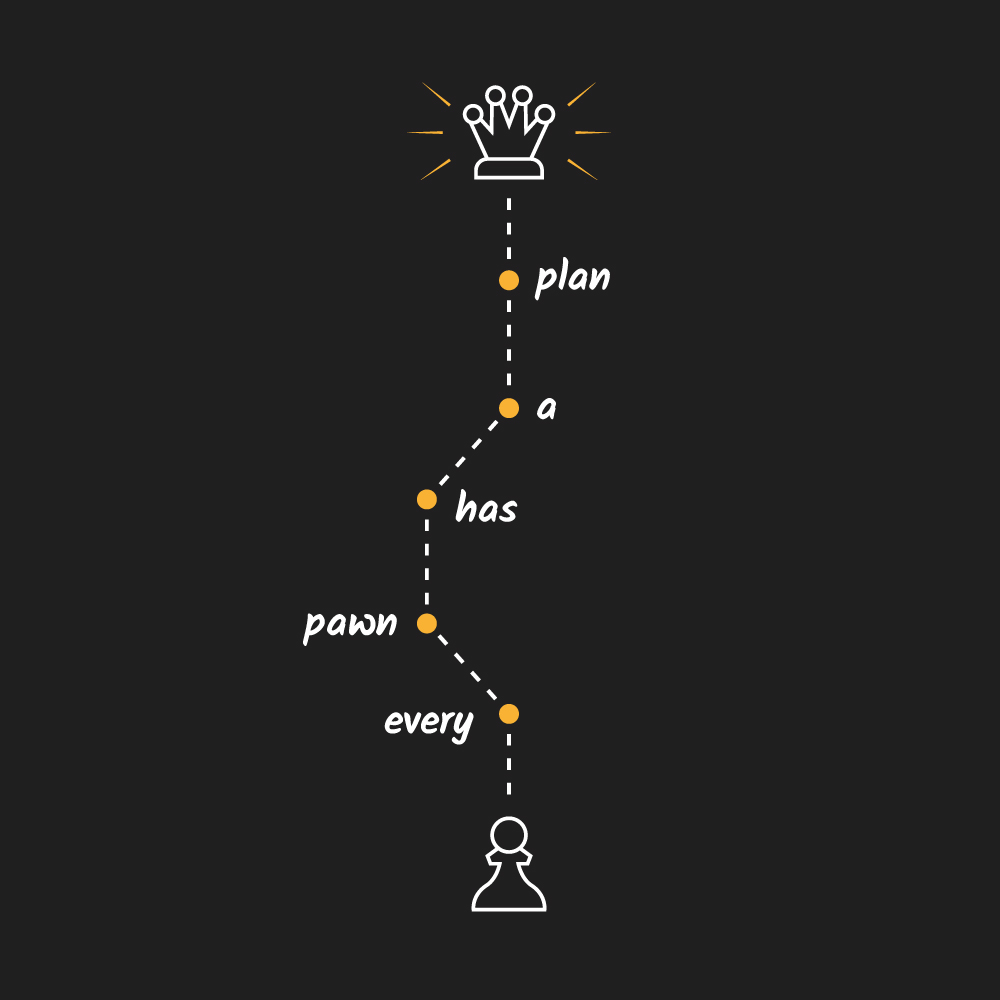 Koszulka LeonCHESS — Every Pawn has a plan 1 - obrazek 3