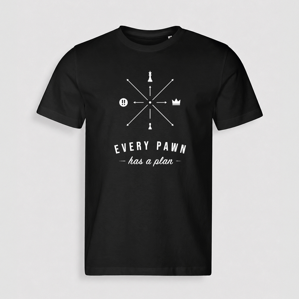 Koszulka LeonCHESS — Every Pawn has a plan 4